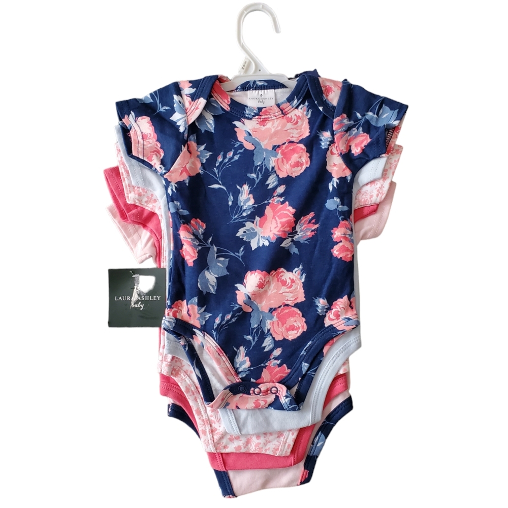 Laura Ashley 5-pack Bodysuits - Picture 2 of 6